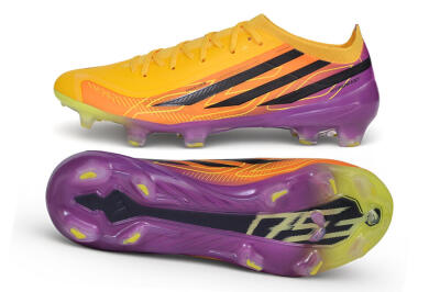 Adidas F50 Elite FG Firm Ground Soccer Cleats - Yellow/Solar Gold/Team Purple