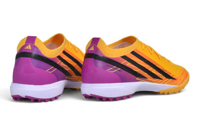 Adidas F50 Elite TF Artificial Turf Soccer Shoes - Orange/Solar Gold/Shock Pink