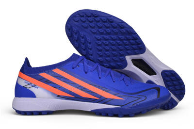 Adidas F50 Elite TF Artificial Turf Soccer Shoes - Blue/Royal Blue/Solar Orange