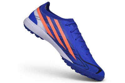 Adidas F50 Elite TF Artificial Turf Soccer Shoes - Blue/Royal Blue/Solar Orange