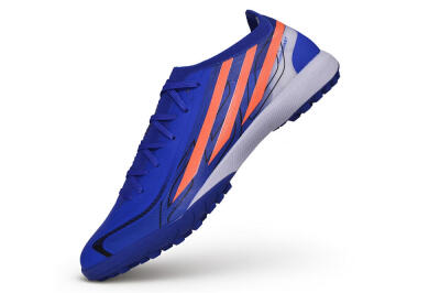 Adidas F50 Elite TF Artificial Turf Soccer Shoes - Blue/Royal Blue/Solar Orange