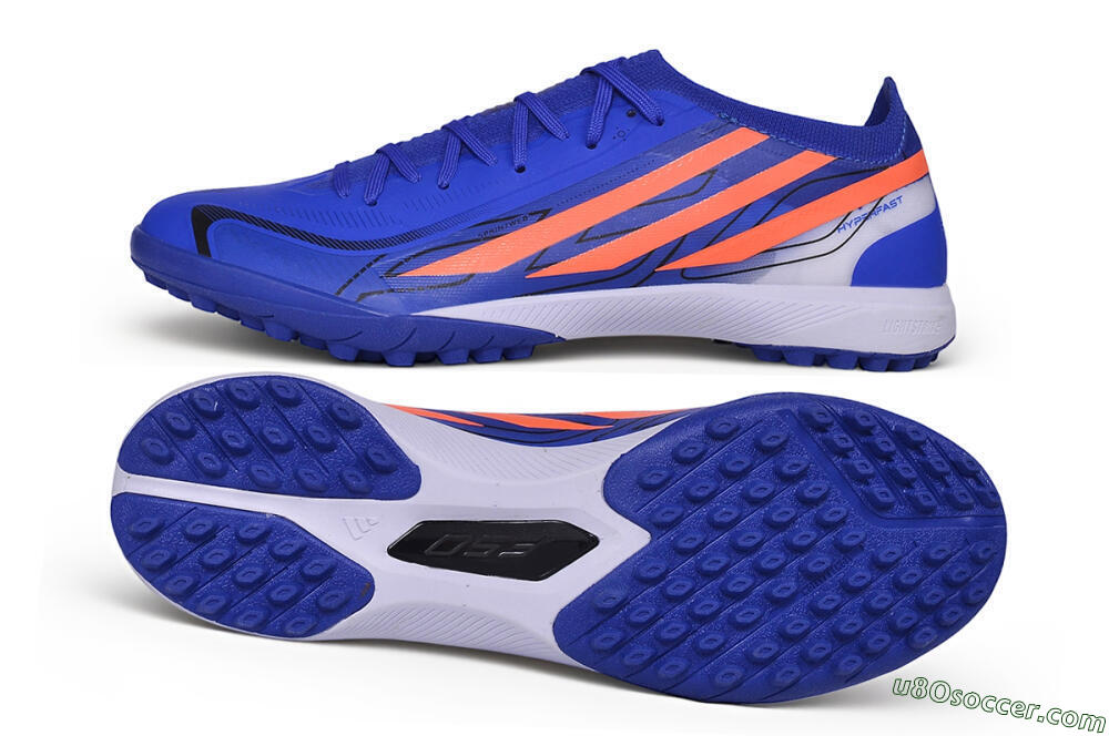 Adidas F50 Elite TF Artificial Turf Soccer Shoes - Blue/Royal Blue/Solar Orange 0