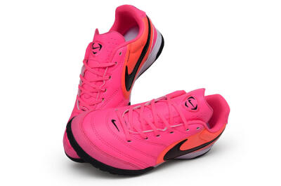 Nike Tiempo Legend 11 Elite TF Artificial Turf Soccer Shoes - Pink/Hyper Pink/Total Orange