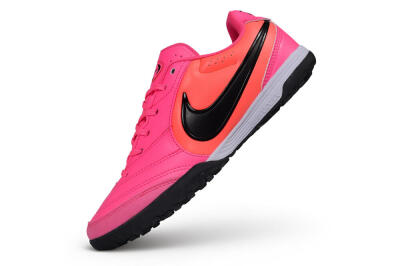 Nike Tiempo Legend 11 Elite TF Artificial Turf Soccer Shoes - Pink/Hyper Pink/Total Orange