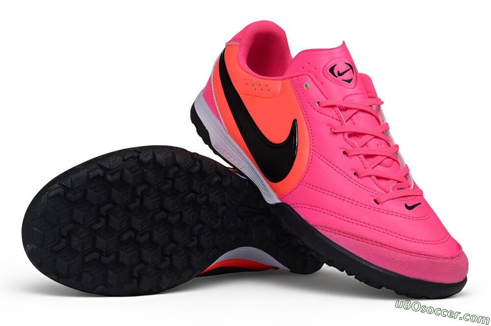 Nike Tiempo Legend 11 Elite TF Artificial Turf Soccer Shoes - Pink/Hyper Pink/Total Orange 0
