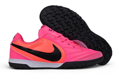 Nike Tiempo Legend 11 Elite TF Artificial Turf Soccer Shoes - Pink/Hyper Pink/Total Orange