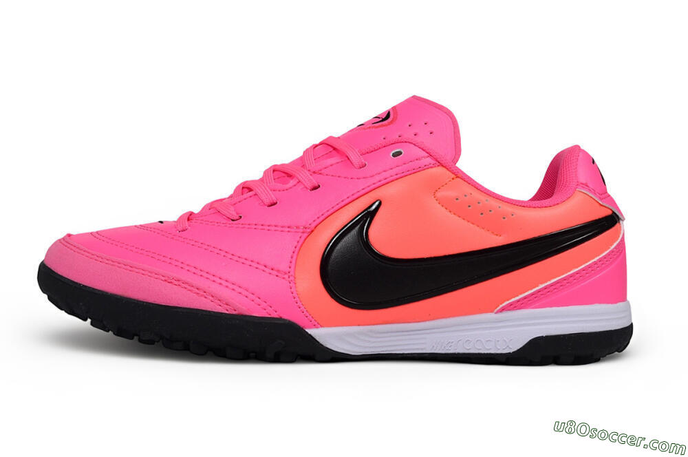 Nike Tiempo Legend 11 Elite TF Artificial Turf Soccer Shoes - Pink/Hyper Pink/Total Orange 2