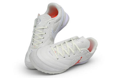 Nike Tiempo Legend 11 Elite TF Artificial Turf Soccer Shoes - White/Summit White/University Red