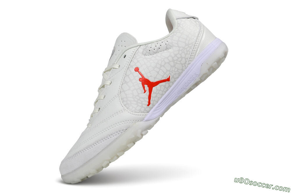 Nike Tiempo Legend 11 Elite TF Artificial Turf Soccer Shoes - White/Summit White/University Red 5
