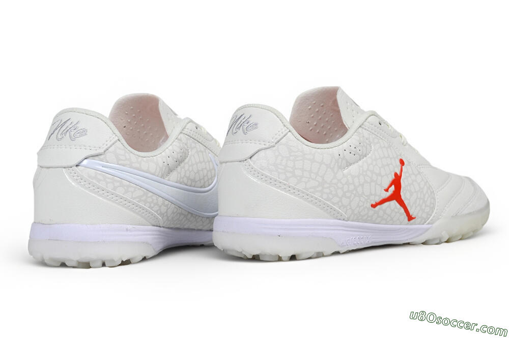 Nike Tiempo Legend 11 Elite TF Artificial Turf Soccer Shoes - White/Summit White/University Red 6