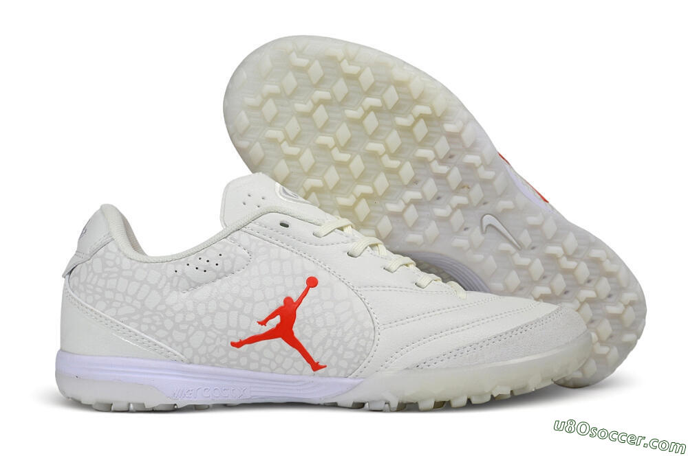 Nike Tiempo Legend 11 Elite TF Artificial Turf Soccer Shoes - White/Summit White/University Red 1
