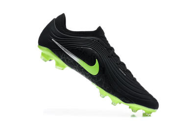 Nike Tiempo Legend 11 Elite FG Firm Ground Soccer Cleats - Black/Black/Electric Green