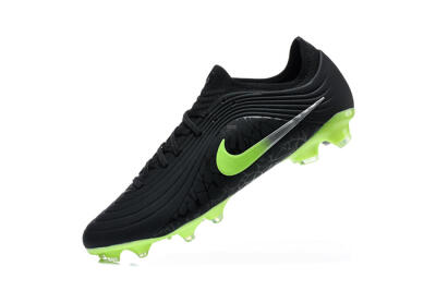 Nike Tiempo Legend 11 Elite FG Firm Ground Soccer Cleats - Black/Black/Electric Green