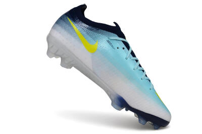 Nike Air Zoom Mercurial Vapor 17 Elite FG Firm Ground Soccer Cleats - Blue/Baltic Blue/Volt