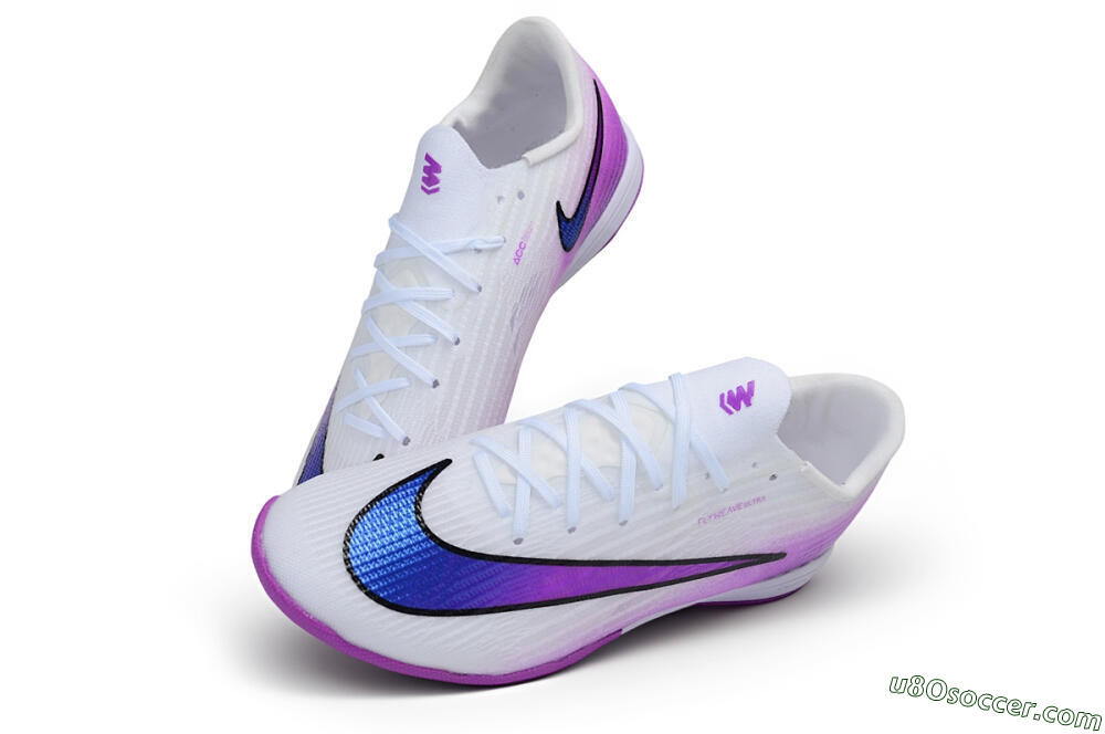 Nike Air Zoom Mercurial Superfly 11 Elite TF Artificial Turf Soccer Shoes - White/White/Purple Pulse 3
