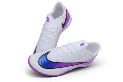 Nike Air Zoom Mercurial Superfly 11 Elite TF Artificial Turf Soccer Shoes - White/White/Purple Pulse