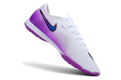 Nike Air Zoom Mercurial Superfly 11 Elite TF Artificial Turf Soccer Shoes - White/White/Purple Pulse