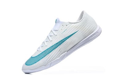 Nike Air Zoom Mercurial Superfly 11 Elite IC Indoor & Futsal Soccer Shoes - White/Summit White/Clear Jade