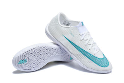 Nike Air Zoom Mercurial Superfly 11 Elite IC Indoor & Futsal Soccer Shoes - White/Summit White/Clear Jade