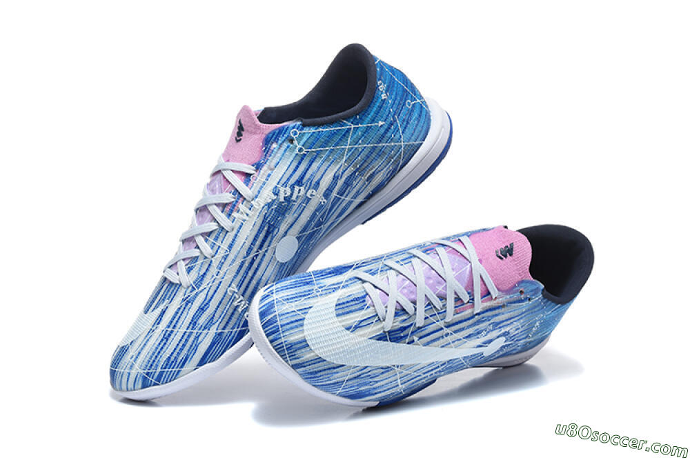 Nike Air Zoom Mercurial Superfly 11 Elite IC Indoor & Futsal Soccer Shoes - Blue/Signal Blue/White 6