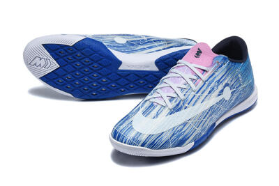 Nike Air Zoom Mercurial Superfly 11 Elite IC Indoor & Futsal Soccer Shoes - Blue/Signal Blue/White