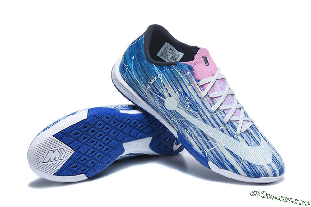 Nike Air Zoom Mercurial Superfly 11 Elite IC Indoor & Futsal Soccer Shoes - Blue/Signal Blue/White 4