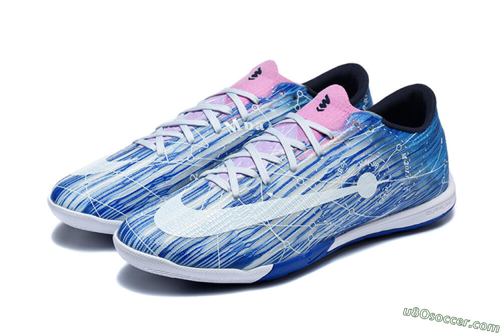 Nike Air Zoom Mercurial Superfly 11 Elite IC Indoor & Futsal Soccer Shoes - Blue/Signal Blue/White 5