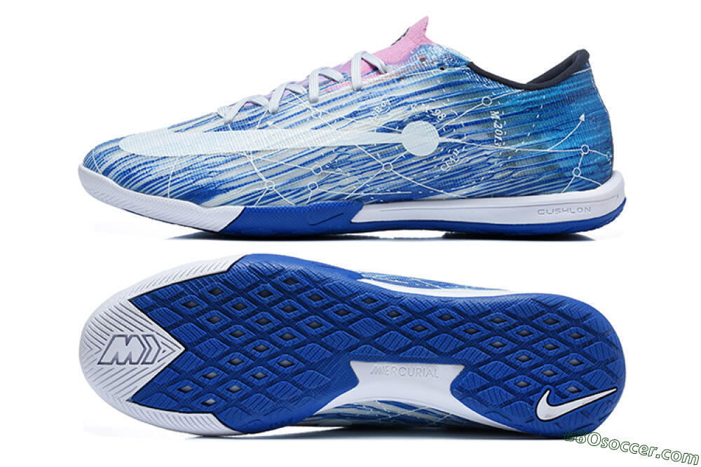 Nike Air Zoom Mercurial Superfly 11 Elite IC Indoor & Futsal Soccer Shoes - Blue/Signal Blue/White 0