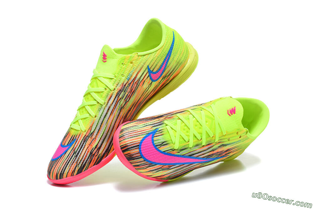 Nike Air Zoom Mercurial Superfly 11 Elite IC Indoor & Futsal Soccer Shoes - Yellow/Electric Lime/Hyper Pink 6