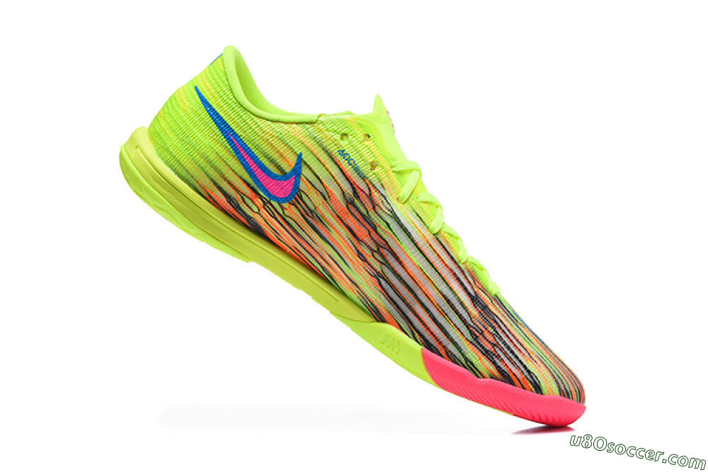 Nike Air Zoom Mercurial Superfly 11 Elite IC Indoor & Futsal Soccer Shoes - Yellow/Electric Lime/Hyper Pink 7