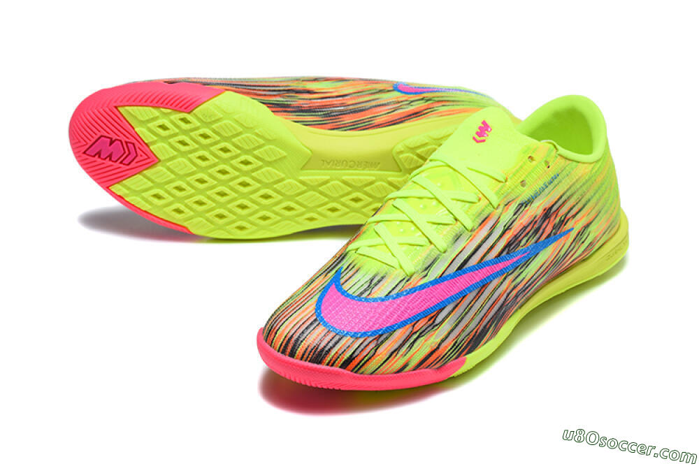 Nike Air Zoom Mercurial Superfly 11 Elite IC Indoor & Futsal Soccer Shoes - Yellow/Electric Lime/Hyper Pink 3