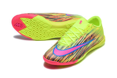 Nike Air Zoom Mercurial Superfly 11 Elite IC Indoor & Futsal Soccer Shoes - Yellow/Electric Lime/Hyper Pink