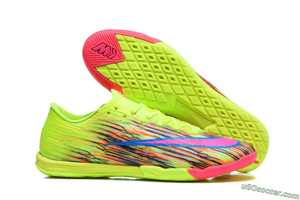 Nike Air Zoom Mercurial Superfly 11 Elite IC Indoor & Futsal Soccer Shoes - Yellow/Electric Lime/Hyper Pink 1