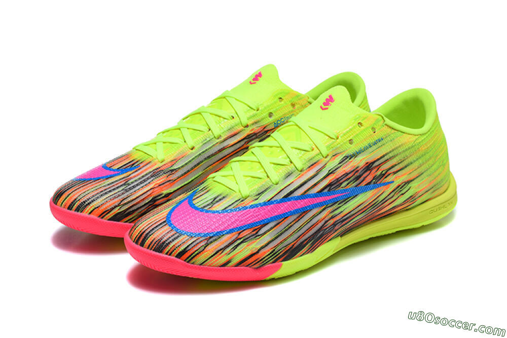 Nike Air Zoom Mercurial Superfly 11 Elite IC Indoor & Futsal Soccer Shoes - Yellow/Electric Lime/Hyper Pink 5