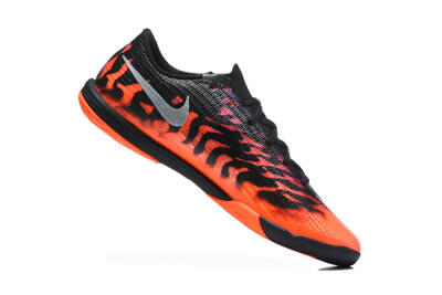Nike Air Zoom Mercurial Superfly 11 Elite IC Indoor & Futsal Soccer Shoes - Black/Total Orange/Metallic Silver