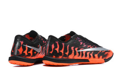 Nike Air Zoom Mercurial Superfly 11 Elite IC Indoor & Futsal Soccer Shoes - Black/Total Orange/Metallic Silver