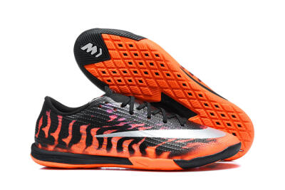 Nike Air Zoom Mercurial Superfly 11 Elite IC Indoor & Futsal Soccer Shoes - Black/Total Orange/Metallic Silver