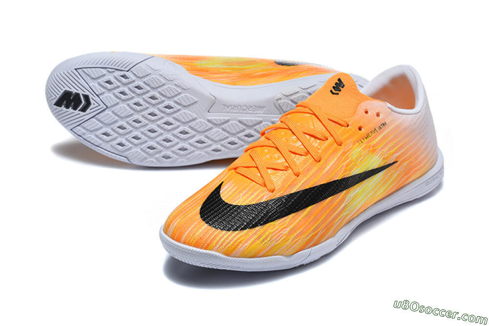 Nike Air Zoom Mercurial Superfly 11 Elite IC Indoor & Futsal Soccer Shoes - Orange/Bright Mango/White 3