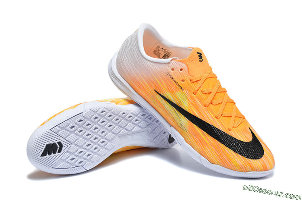Nike Air Zoom Mercurial Superfly 11 Elite IC Indoor & Futsal Soccer Shoes - Orange/Bright Mango/White 4