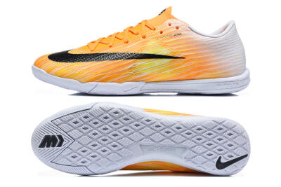 Nike Air Zoom Mercurial Superfly 11 Elite IC Indoor & Futsal Soccer Shoes - Orange/Bright Mango/White