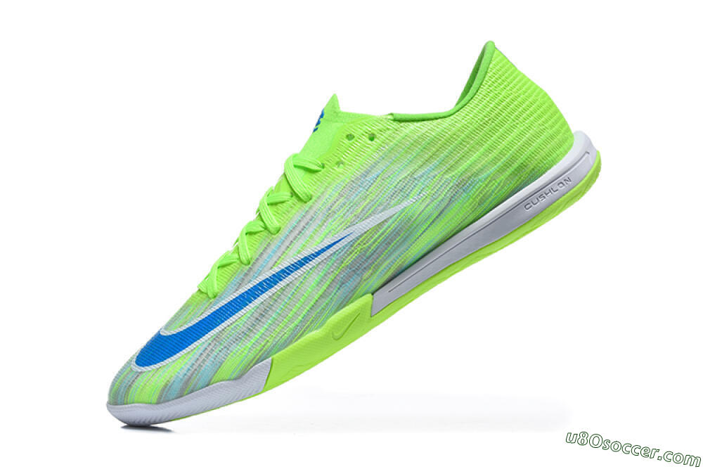 Nike Air Zoom Mercurial Superfly 11 Elite IC Indoor & Futsal Soccer Shoes - Green/Electric Green/Blue Lagoon 8