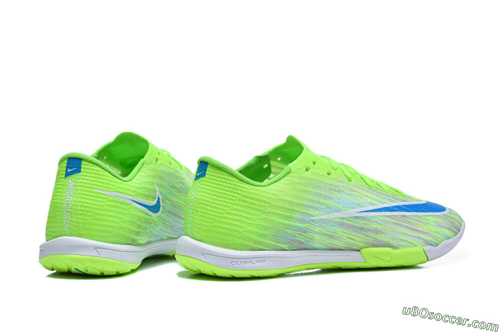 Nike Air Zoom Mercurial Superfly 11 Elite IC Indoor & Futsal Soccer Shoes - Green/Electric Green/Blue Lagoon 9