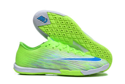 Nike Air Zoom Mercurial Superfly 11 Elite IC Indoor & Futsal Soccer Shoes - Green/Electric Green/Blue Lagoon