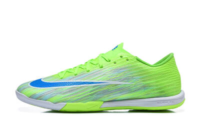 Nike Air Zoom Mercurial Superfly 11 Elite IC Indoor & Futsal Soccer Shoes - Green/Electric Green/Blue Lagoon