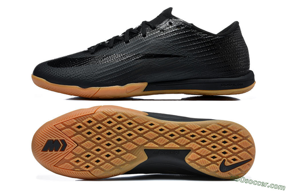 Nike Air Zoom Mercurial Superfly 11 Elite IC Indoor & Futsal Soccer Shoes - Black/Black/Gum 0