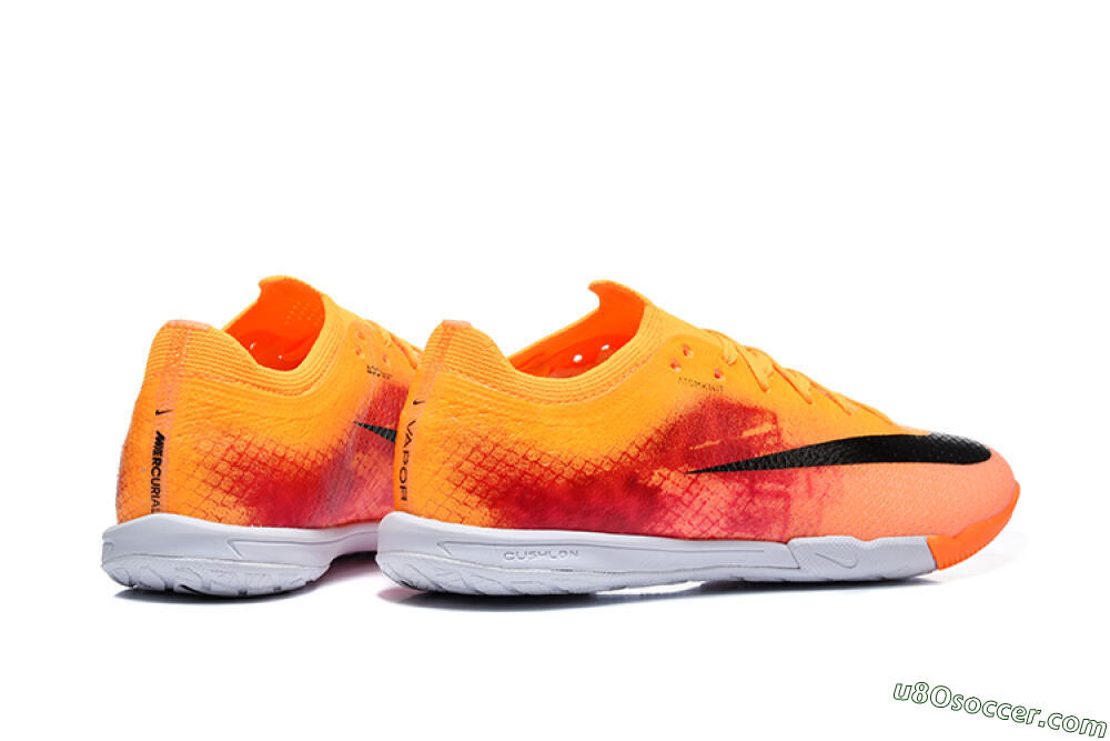 Nike Air Zoom Mercurial Vapor 17 Elite IC Indoor & Futsal Soccer Shoes - Orange/Bright Mango/Sunset Glow 9