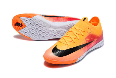 Nike Air Zoom Mercurial Vapor 17 Elite IC Indoor & Futsal Soccer Shoes - Orange/Bright Mango/Sunset Glow