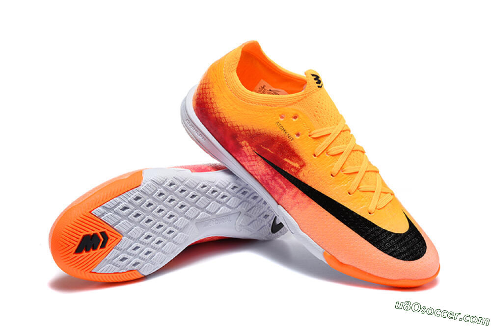 Nike Air Zoom Mercurial Vapor 17 Elite IC Indoor & Futsal Soccer Shoes - Orange/Bright Mango/Sunset Glow 4