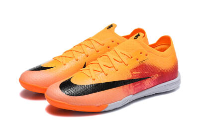 Nike Air Zoom Mercurial Vapor 17 Elite IC Indoor & Futsal Soccer Shoes - Orange/Bright Mango/Sunset Glow