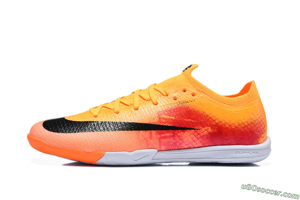 Nike Air Zoom Mercurial Vapor 17 Elite IC Indoor & Futsal Soccer Shoes - Orange/Bright Mango/Sunset Glow 2